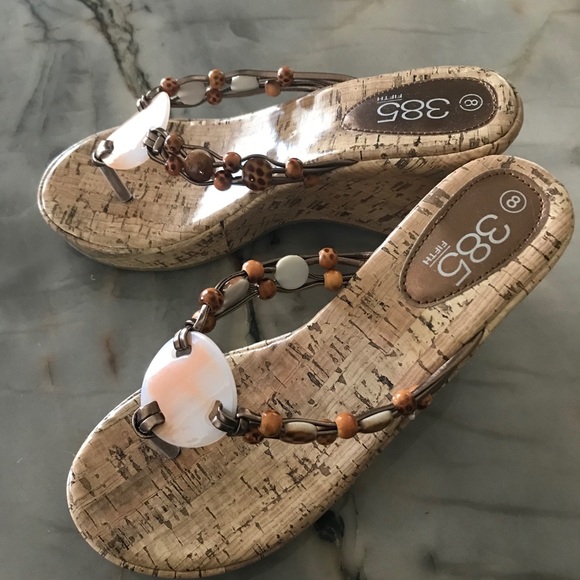 Brand New! Pacific Beach Wedge Size 8 - Picture 1 of 4